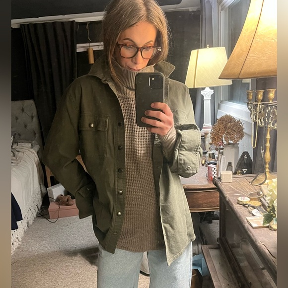 Vintage Canvas-Style Woman’s ‘Shacket’ - Picture 2 of 4